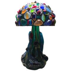 20th Century Murano Glass Base Lamp 6