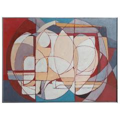 Large Modern Abstract Oil Painting by G.Gerber 12