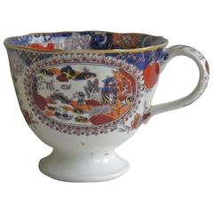 19th Century, Mason's Ironstone Coffee Cup, "Pekin Japan" Pattern, circa 1835
