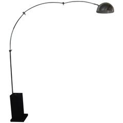 Vintage Italian Styled 1970s Arc Floor Lamp