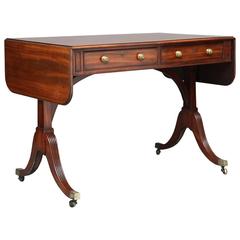 Antique 19th Century William IV Mahogany Sofa Table