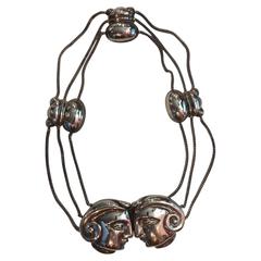 Patricia Von Musulin Sterling Silver Deco Belt/Necklace