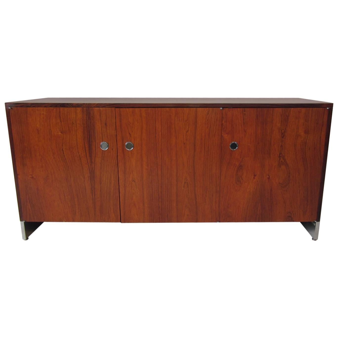 Roger Spunger Styled Rosewood Mid-Century Credenza