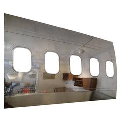 Retro 20th Century Wall Panel Boeing 747 Wall Decor Frame Five Windows