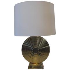 Chapman Styled Brass Table Lamp