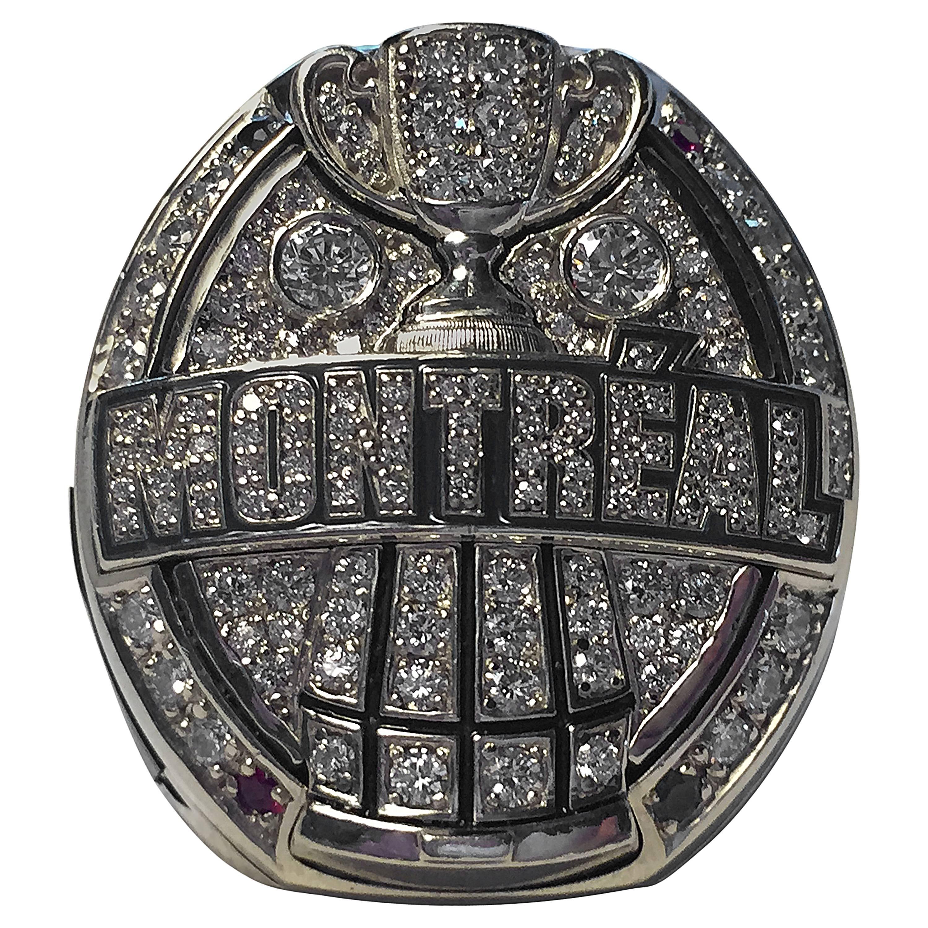2009 Montreal Alouettes CFL Grey Cup Championship Players Ring football nfl gold For Sale