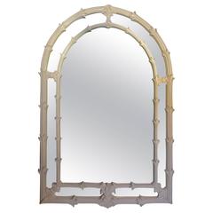 Serge Roche Style Palm Foliate Mirror 5