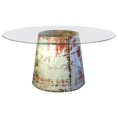 Heavy Riveted Industrial Table Base 6