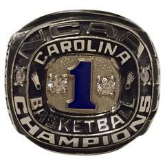 Used 1982 University of North Carolina National Championship Salesman Sample Ring