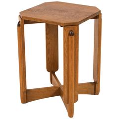 Stylish and Rare Art Deco Amsterdam School Occasional Table by Hildo Krop 8