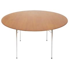 Teak Dining Table 3600 by Arne Jacobsen for Fritz Hansen
