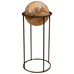 Vintage Repogle Globe Brass Stand
