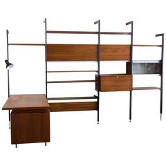 Retro CSS Wall Unit by George Nelson for Herman Miller