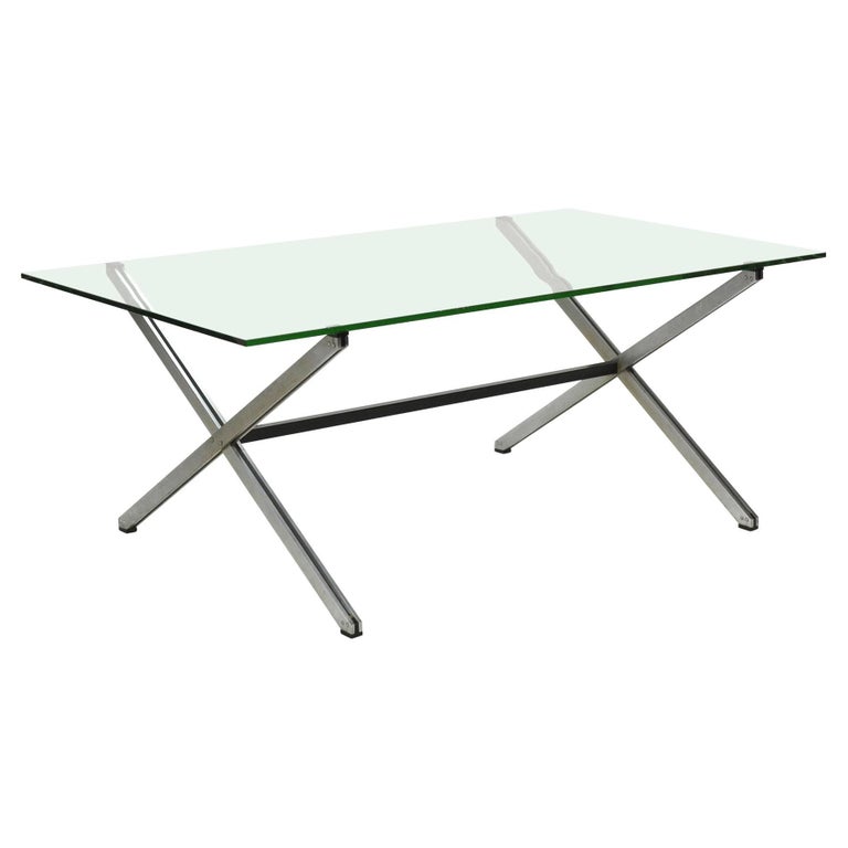 Florence Knoll Parallel Bar Coffee Table For Sale at 1stDibs