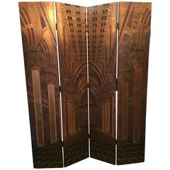 Carved Deco Panel Architectural Screen 6