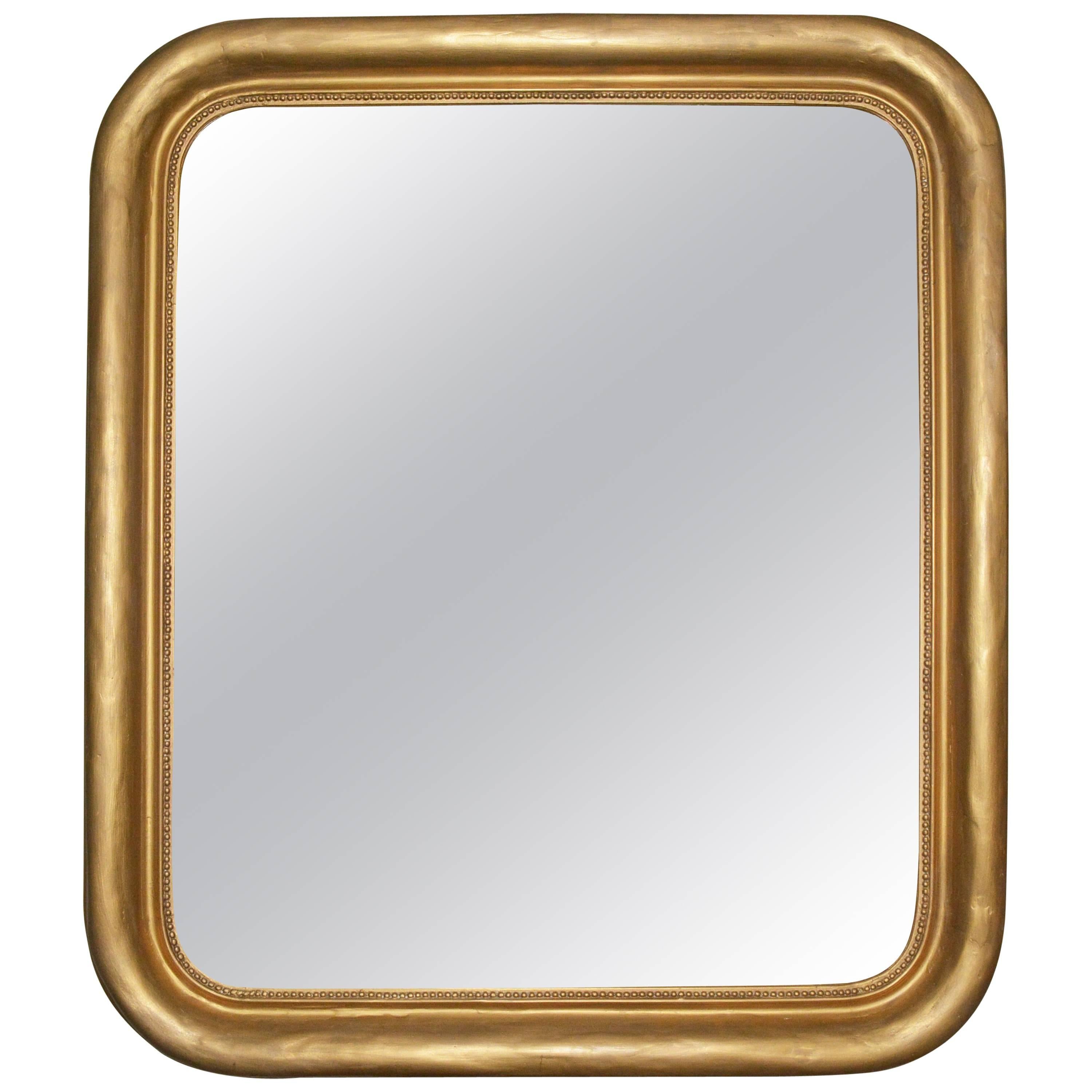 Louis Philippe Mirror with Rounded Corners