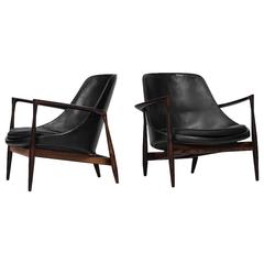 Ib Kofod-Larsen Easy Chairs Model Elizabeth by Christensen & Larsen in Denmark 3