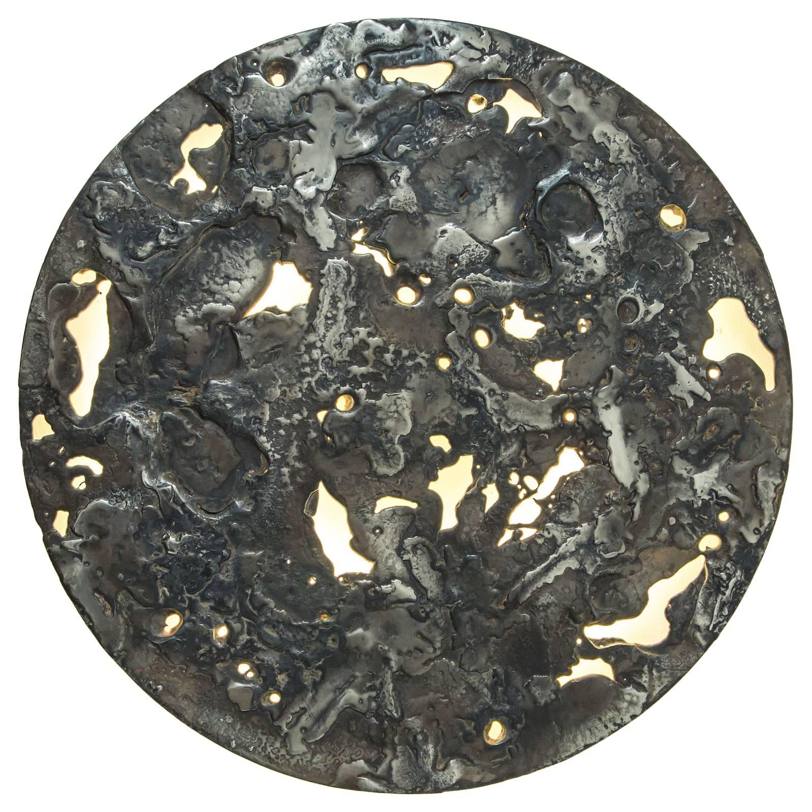 'IO Moon' Light Sculpture For Sale