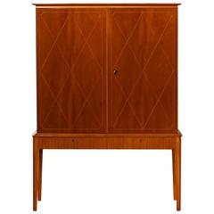 1950s Ferdinand Lundquist Mahogany Cabinet