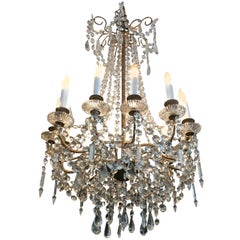 Fabulous Antique French Empire Twelve-Arm Chandelier