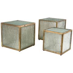 Set of Three-Light Sculptures, Italy, 1970s