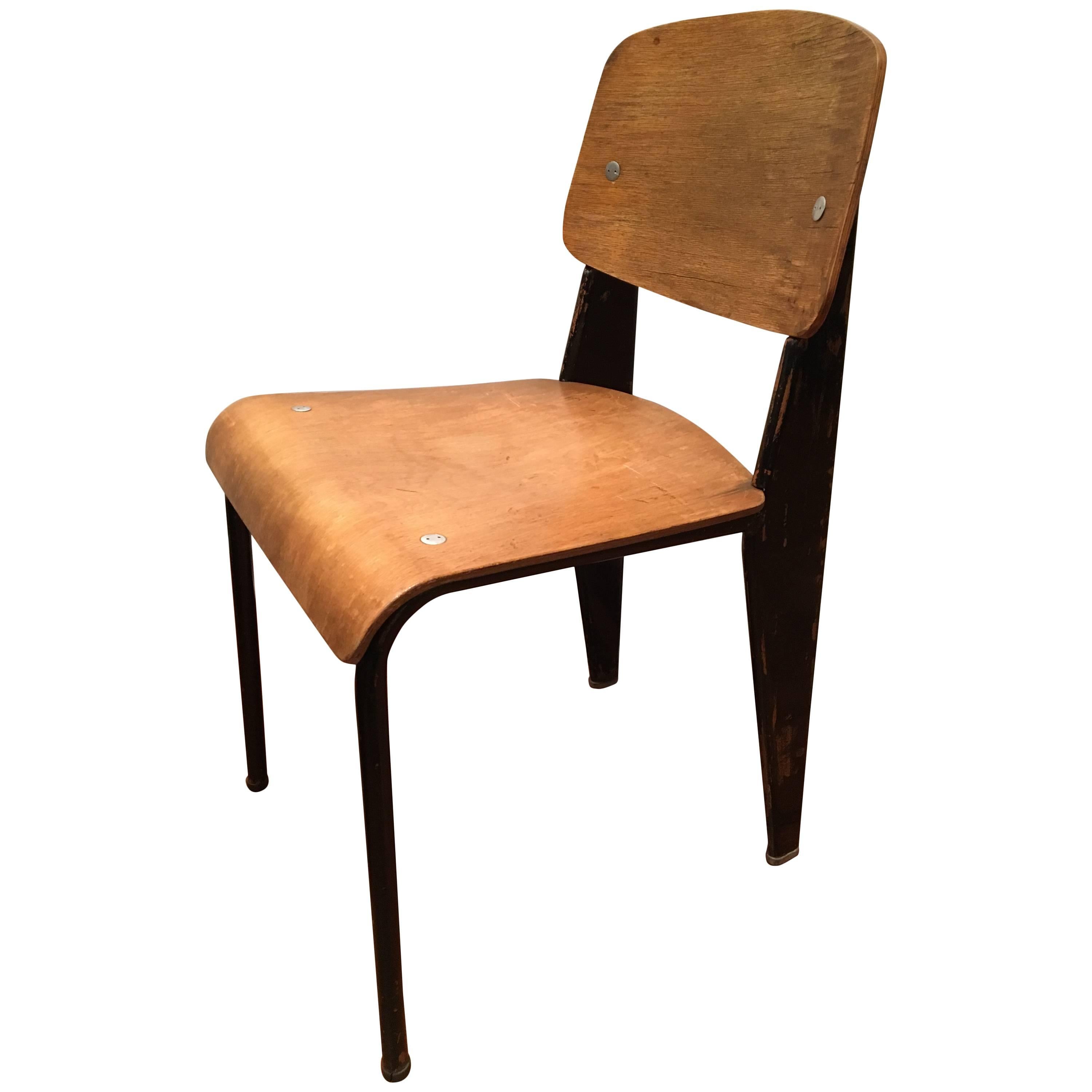 Original Jean Prouve "Metropole" No. 305 Chair
