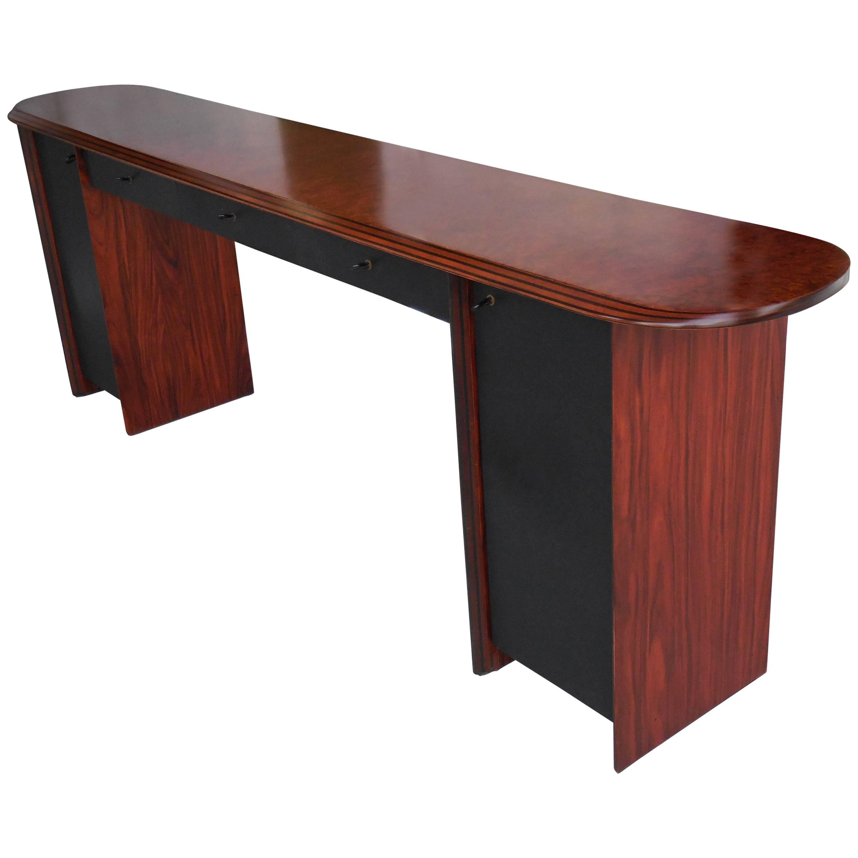 Rosewood Antona Console by Afra and Tobia Scarpa for B & B