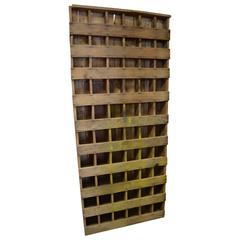 Primitive, Depression Era Farm Cabinet Hand-Built of Found Lumber
