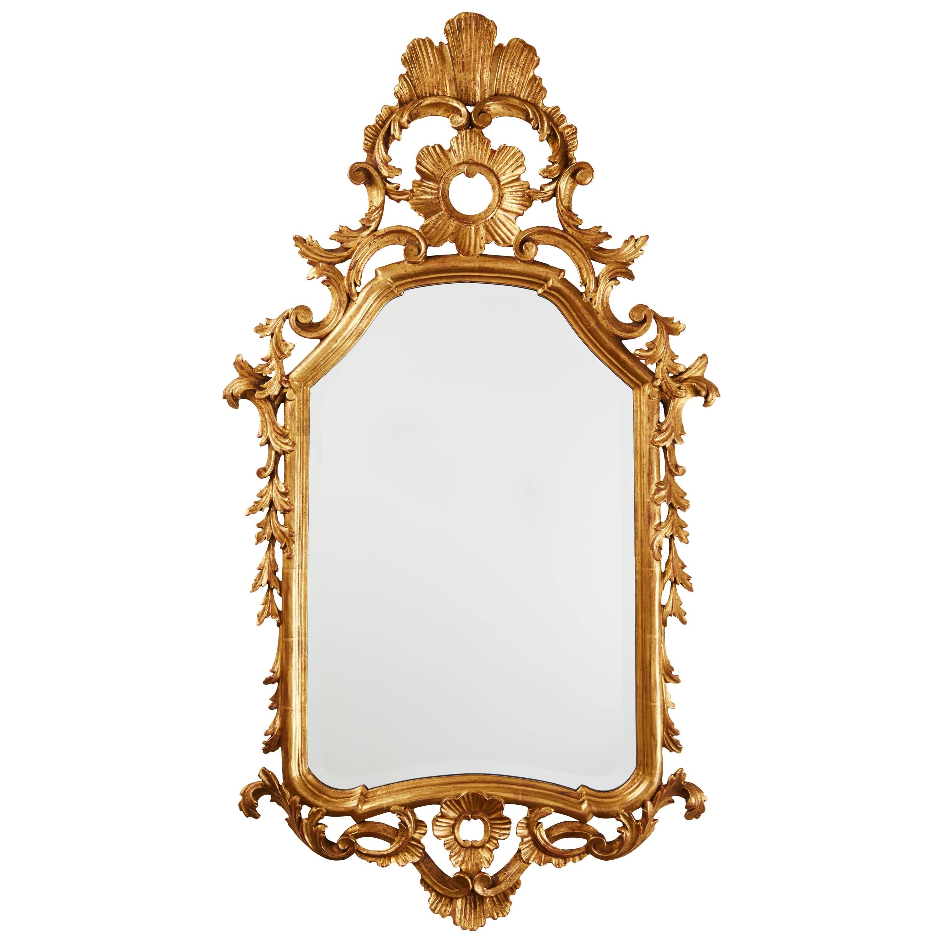 19th Century French Gilded Mirror