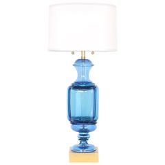 Restored Murano Glass Lamp by Seguso for Marbro