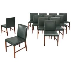 Illum Wikkelsø Set of 8 Dining Chairs for Brandon