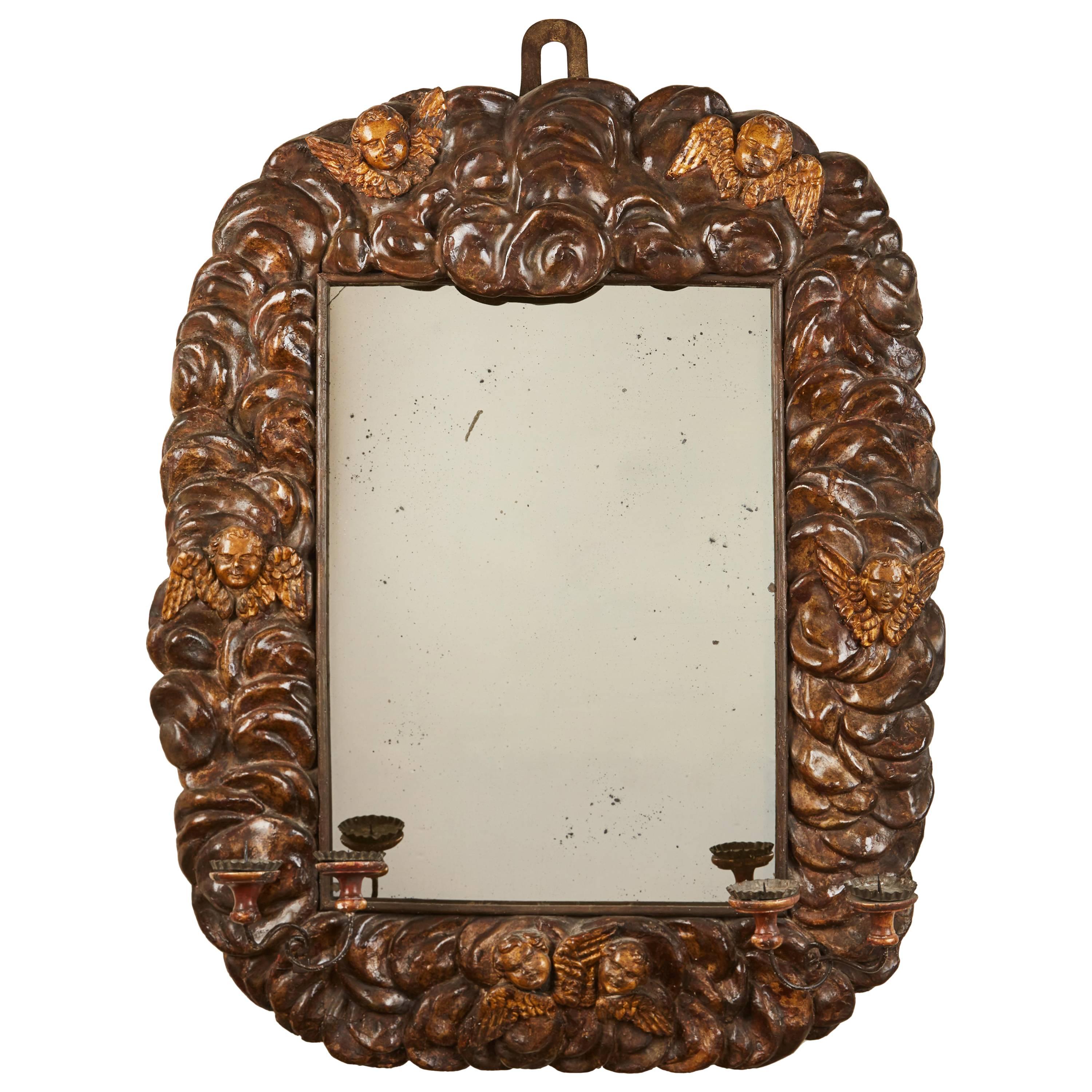 17th Century Italian Cloud Mirror