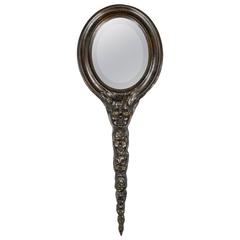 Rare Bronze Wall Mirror by Enzo Missoni 2