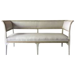 Antique 19th Century Swedish Gustavian Style Sofa Settee