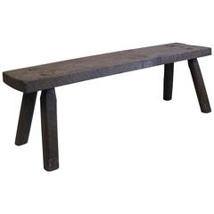 Late 19th Century Country Bench