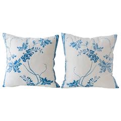 Retro Japanese Block Print Cushion