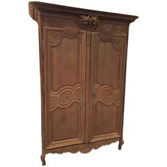 Magnificent 19th Century French Wedding Armoire