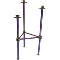 Incredible Mid-Century Candlestick Holder 7
