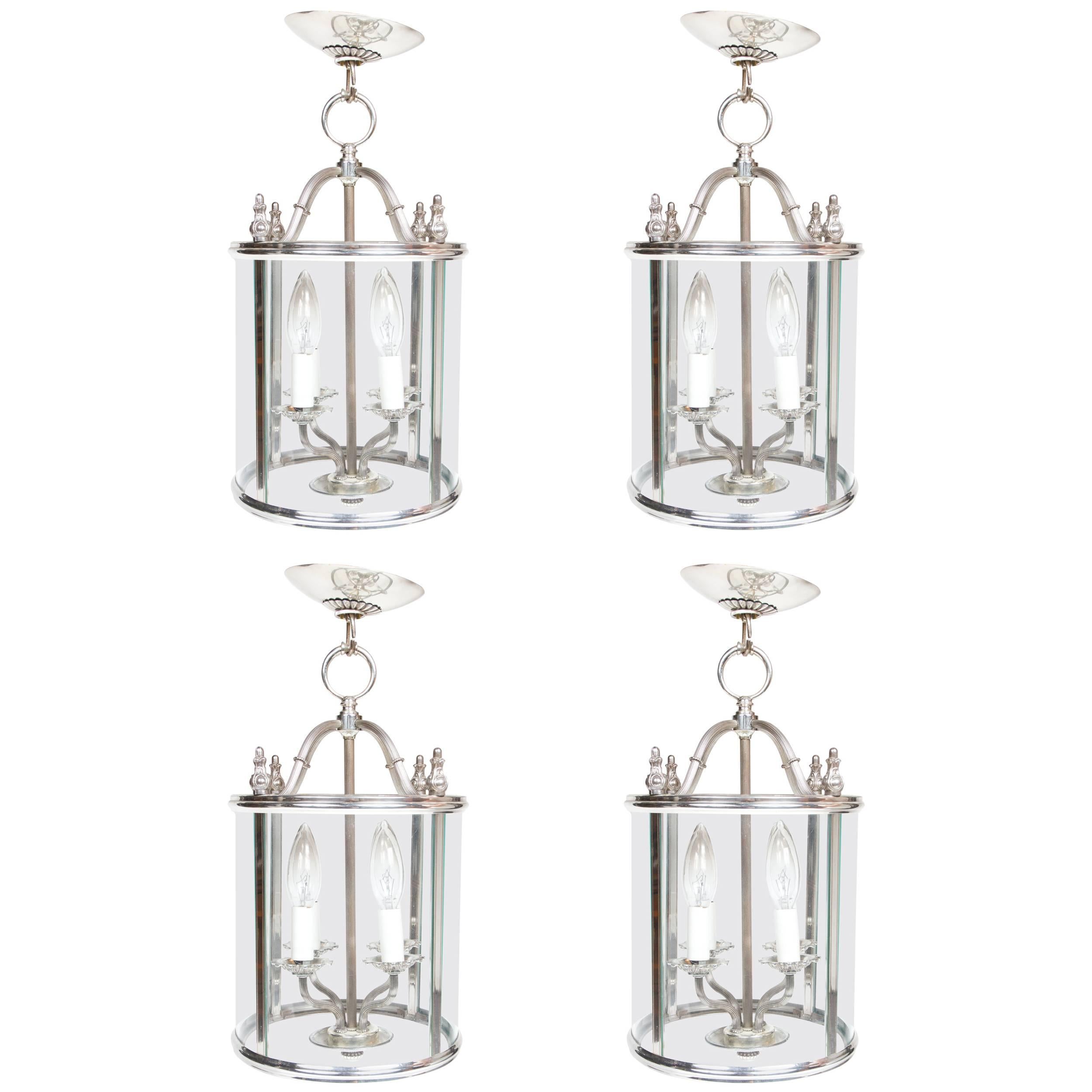Set of Four Lanterns by Sciolari