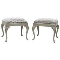Pair of Rococo/Louis XV Style Benches