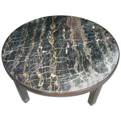 Edward Wormley Marble Coffee Table/Cocktail for Dunbar, Labels 4
