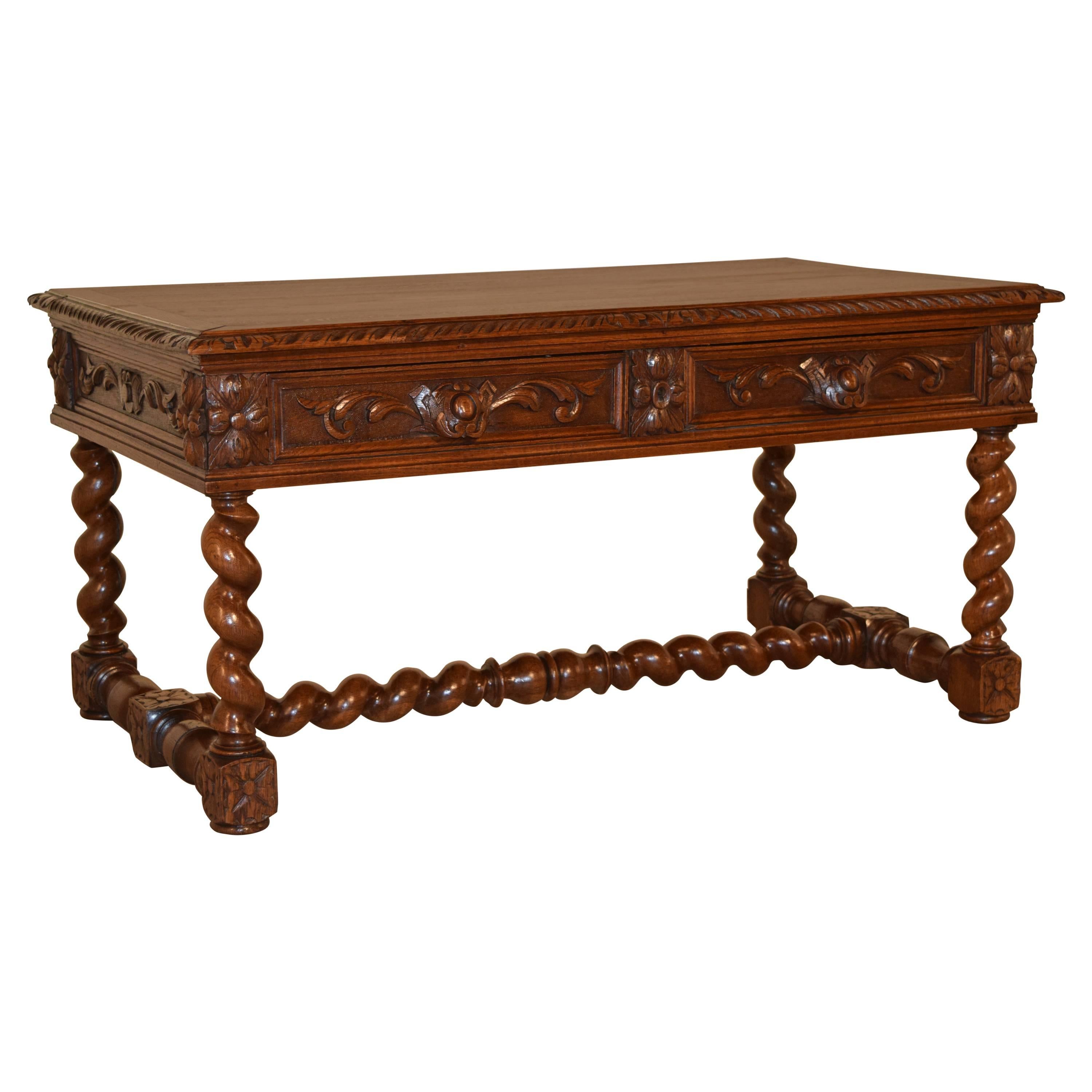 19th Century French Oak Coffee Table