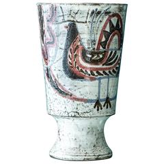 Jean Derval Ceramic Vase, 1940s 3