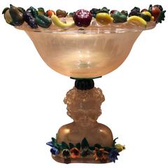 Used 20th Century Murano Glass Sculpture Made by Pino Signoretto