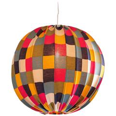 Italian 1970s Patchwork Ceiling Light