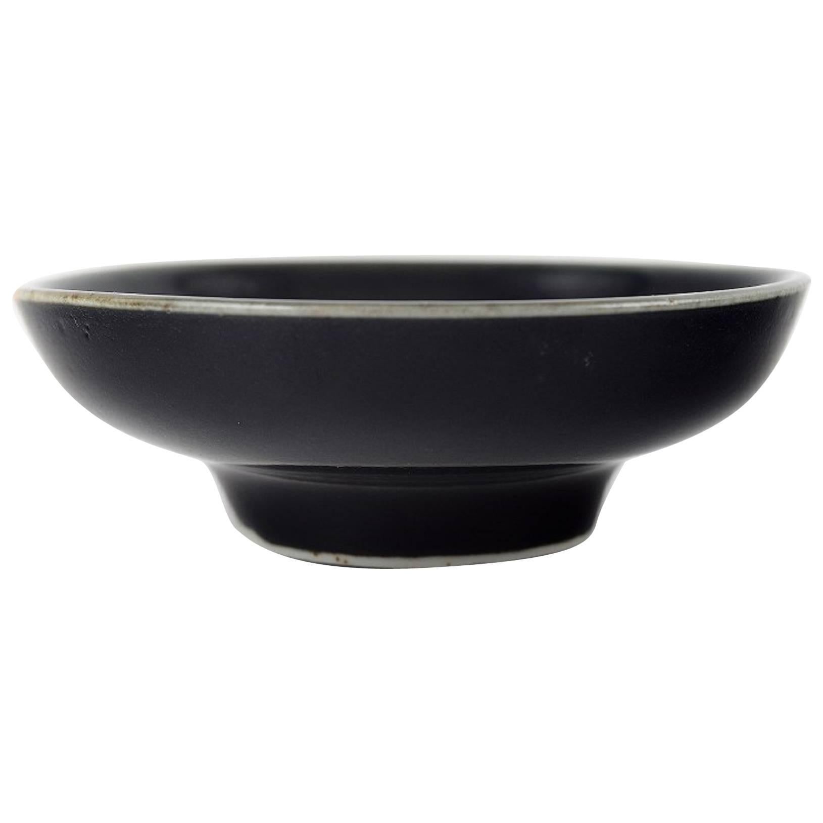 Unique Royal Copenhagen Large Ceramic Bowl by Nils Thorsson For Sale at