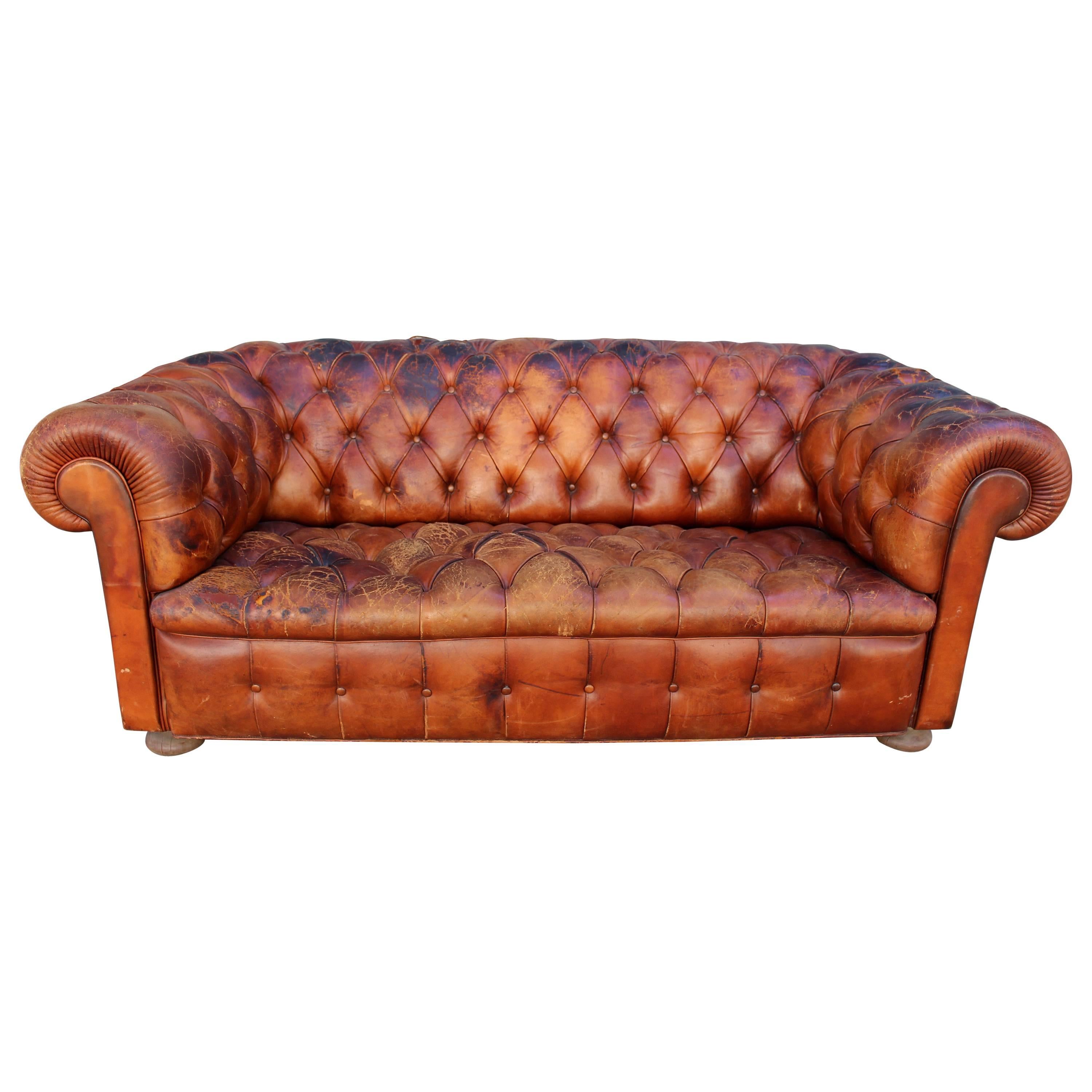 Antique Chesterfield Couch