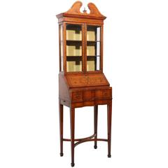 Superb 19th Century Adam Style Petite Secretary Desk