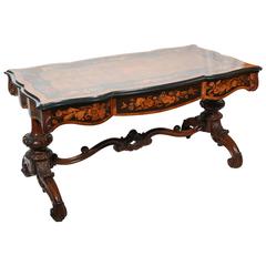 Exceptional Dutch Marquetry Writing Table