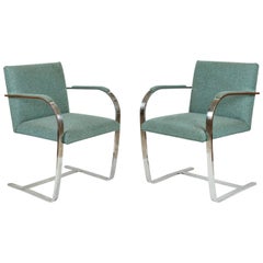 Mies Van Der Rohe Pair of Brno Style Chairs